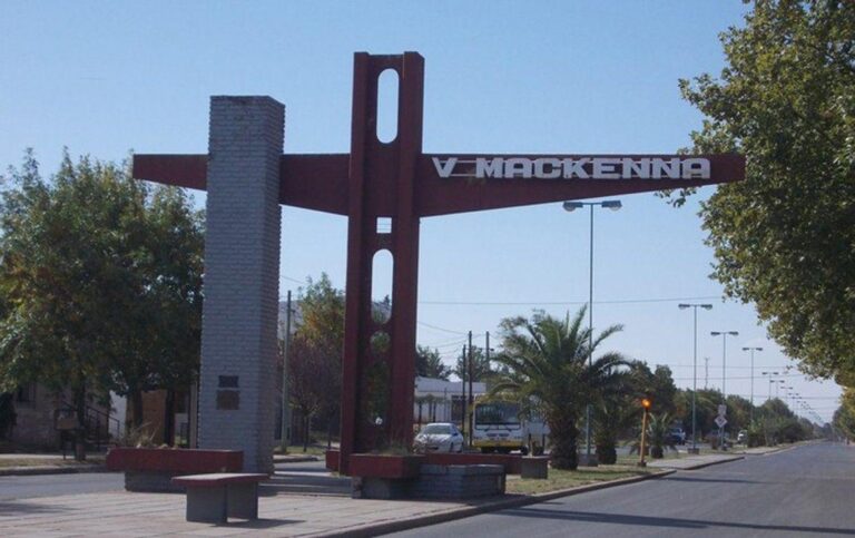 Camino rural en la zona de Vicuña Mackenna, Córdoba