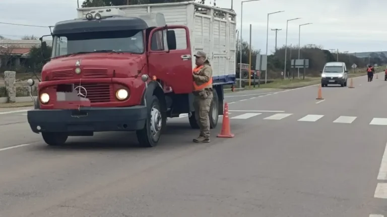 Efectivos de Patrulla Rural durante operativo en Ischilín y Totoral