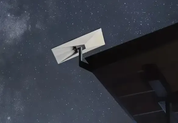 Antena Starlink en una escuela rural