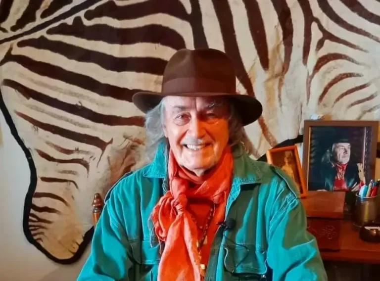 Juan Braun en su cumpleaños en Praga