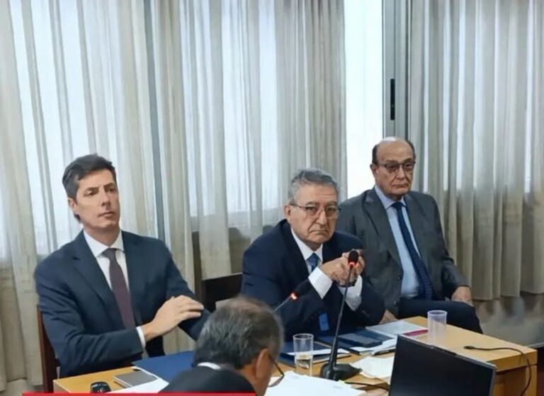 Sala de audiencias de la Cámara del Crimen de Villa Dolores