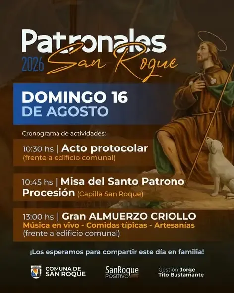 Fiestas Patronales de San Roque 2026