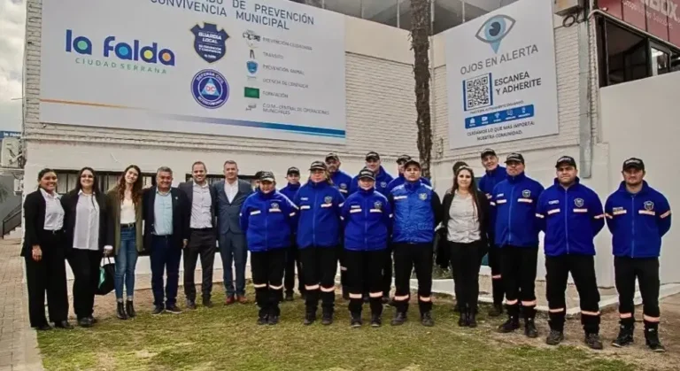 Acto de inauguración del Centro Integrado de Prevención y Convivencia Municipal en La Falda