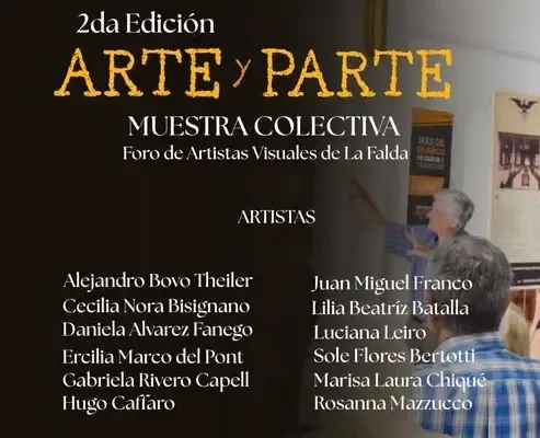 Muestra colectiva Arte y Parte en La Falda