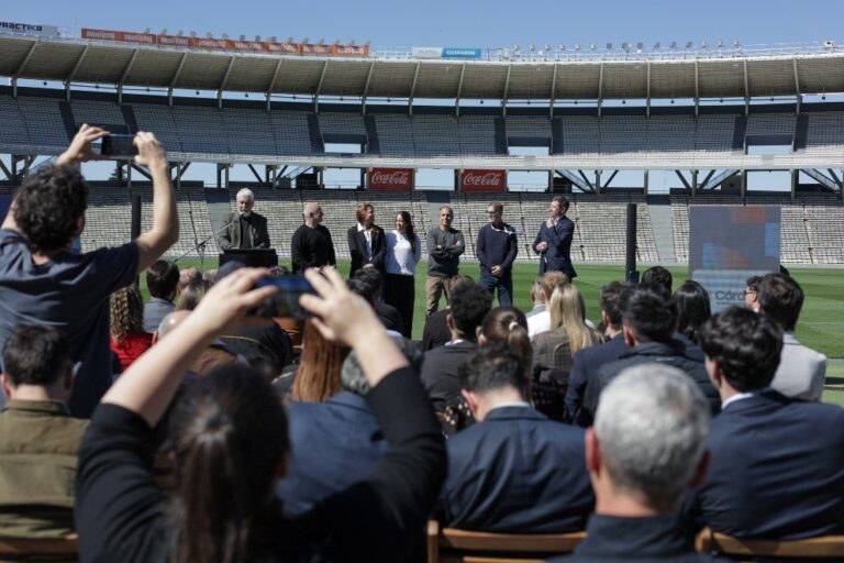 Estadio Mario Alberto Kempes durante la misión Experiencia Córdoba Deportes