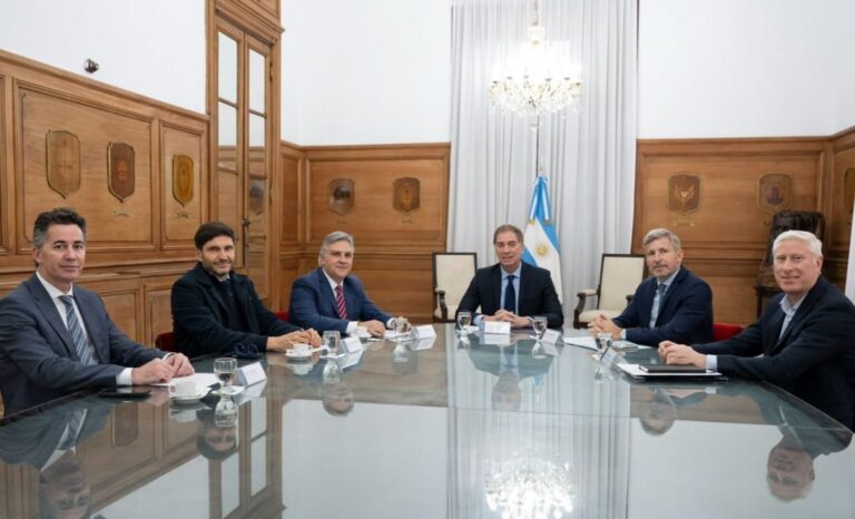 Reunión de gobernadores de la Región Centro en Casa Rosada