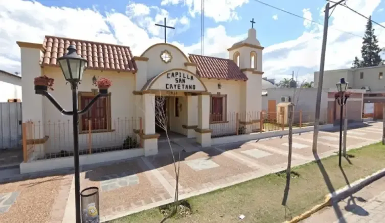 Procesión en las Fiestas Patronales de Los Cedros