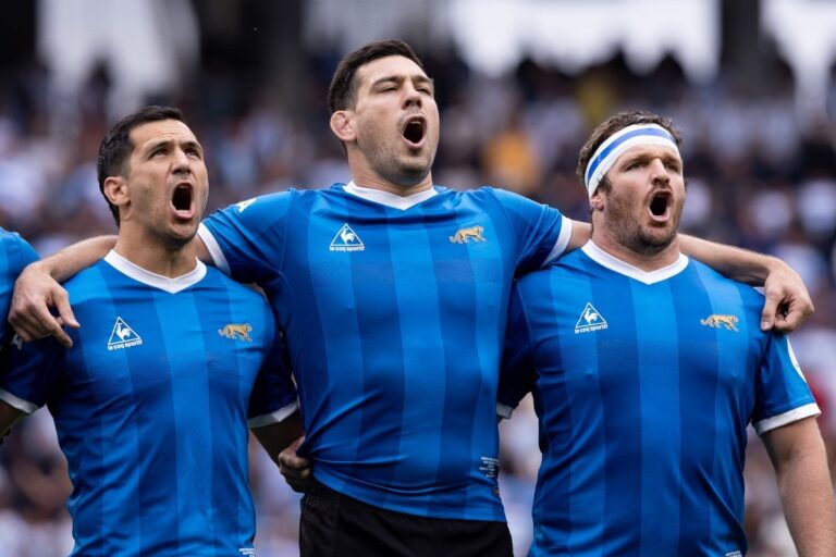 Los Pumas en el estadio José Amalfitani