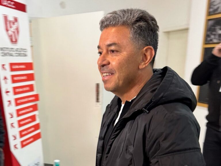 Marcelo Gallardo en el Monumental de Alta Córdoba