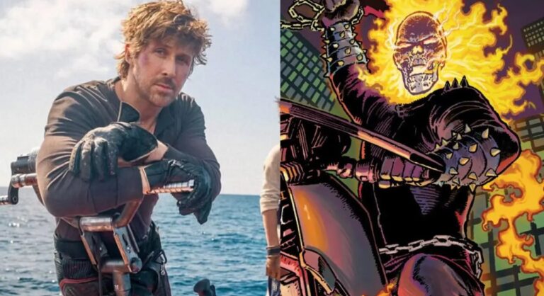 Ryan Gosling como Ghost Rider en la película de Marvel