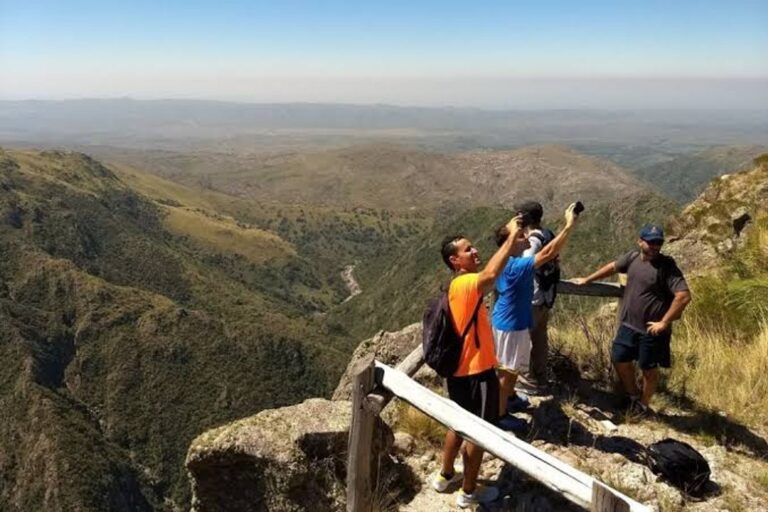 Turistas en la provincia de Córdoba durante las vacaciones de invierno