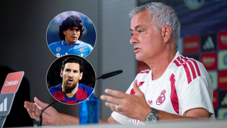 José Mourinho en conferencia de prensa del Real Madrid