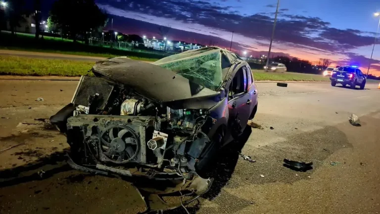 Ruta Nacional 19 a la altura de avenida De las Semillerías, lugar del accidente