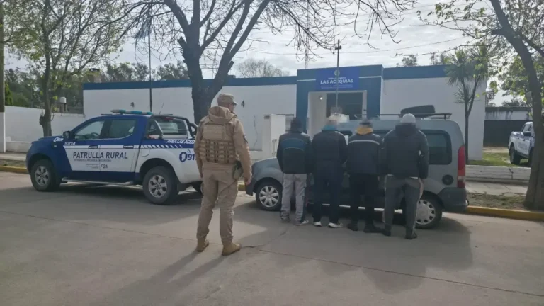 Patrulla Rural de Córdoba en procedimiento