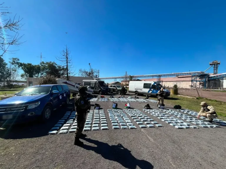 Prefectura secuestra cocaína en el río Paraná