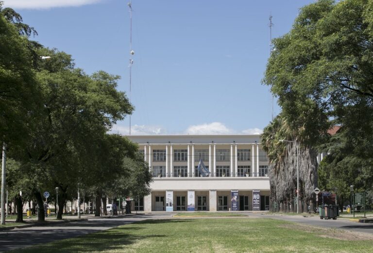 Ciudad Universitaria de la UNC durante el paro docente y no docente