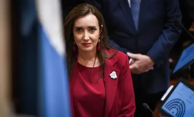 Victoria Villarruel, vicepresidenta de la Nación